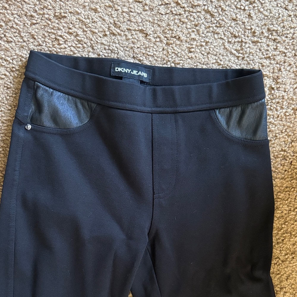 Dkny Black Women’s Stretch Ponte Pants